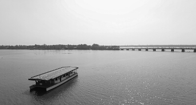 India's first solar powered boat - ADITYA